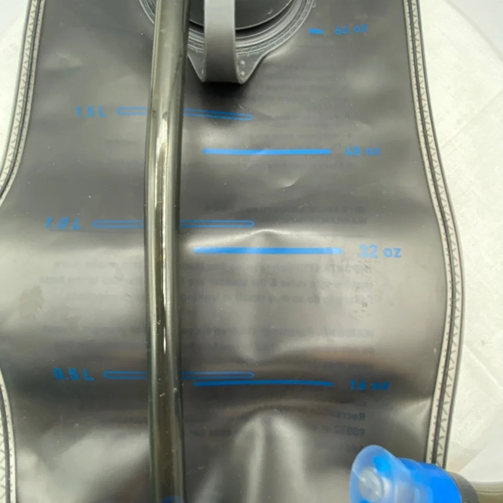Outdoor Products 2L Hydration Bladder Reservoir Last Drop System Smoke Blue